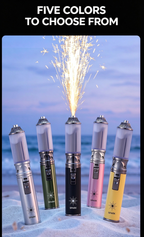 Vibe Spark Torch ✨ | Outdoor Photoshoot Atmosphere Wand 🔥 | Handheld Spark Effect Photo Prop for Beach 🏖️, Camping 🏕️, Night Portrait Shooting 📸