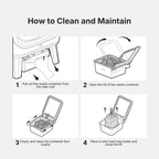 PetPivot AutoScooper 12 Lite Open-Top Automatic Self-Cleaning Cat Litter Box, Easy-Entry Front Step, Triple Safety Protection, No App Required,SohoChic