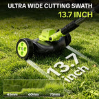 SEESE Weed Wacker & Leaf Blower Combo🌿💨⚡ | 3 Heads, 4 Batteries, Brushless Motor