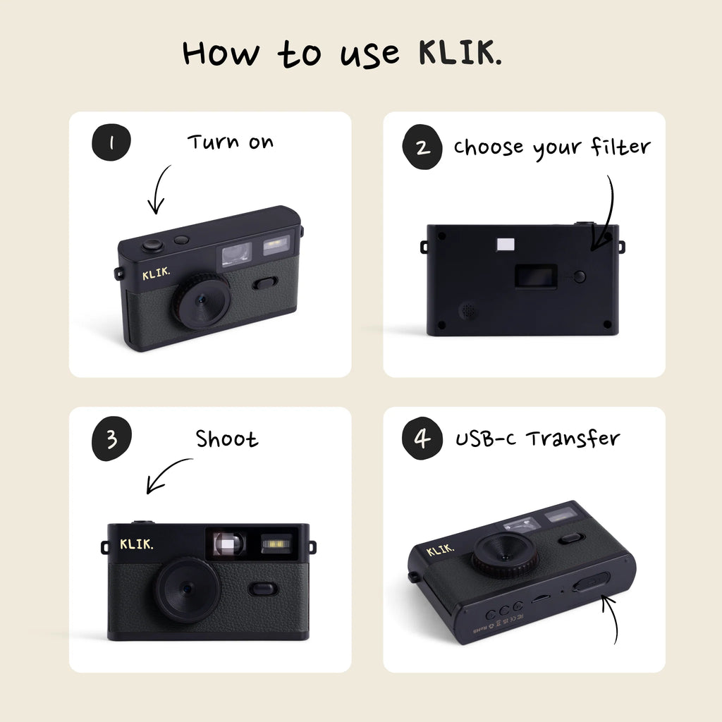 KLIK™️ Screen-Free Camera 📸✨